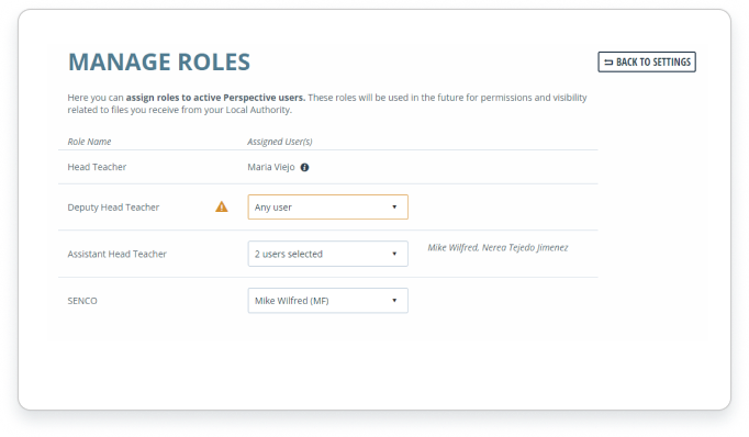 Manage Roles